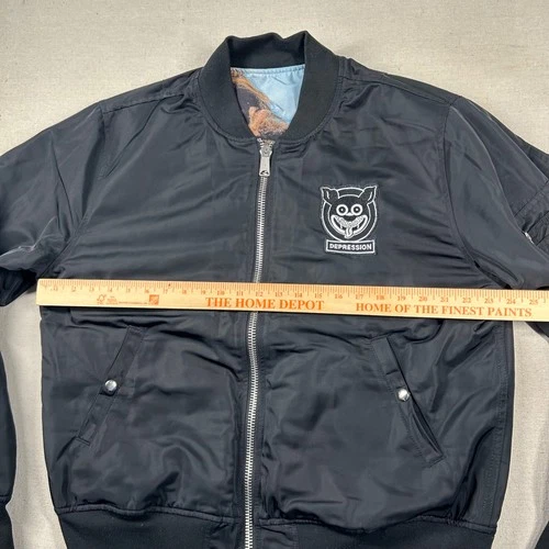 FA F*cking Awesome Jacket Mens XL Reversible Depression Skateboarding Sexy image 9