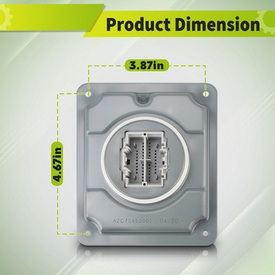 Genuine LED HEADLIGHT MODULE COMPUTER JX7B13B626AG for FORD