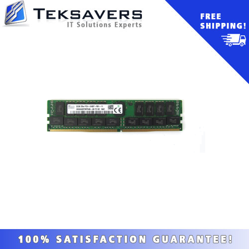 Hynix 32GB 2Rx4 PC4-2400T-R DDR4 RDIMM ECC Memory HMA84GR7MFR4N-UH