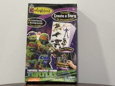 Teenage Mutant Ninja Turtles Colorforms Create A Story Re-Stickable Box Set 2015
