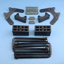 2" Leveling Lift Kit Front Rear 7"Axle For T100 IFS Pick-Up 86-95 2WD Ball Joint