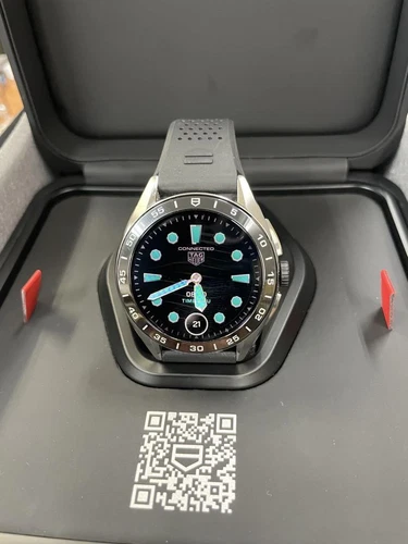 TAG HEUER CONNECTED CALIBRO E4 SBR8A10.BT6259 Uomo con scheda di garanzia Boxato 45mm