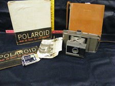 Vintage Polaroid Model J66 Electric Eye Land Camera w/Case