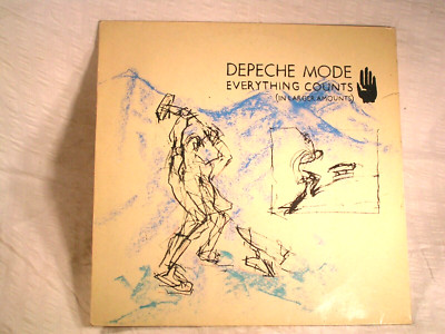 DEPECHE MODE  -  EVERYTHING COUNTS + 1 !! ( MAXI ) * 1.D-Pressung !! VINYL N M *