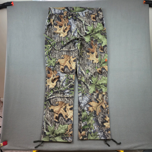 Pantalones de campo de carga Under Armour UA caza roble musgo camuflaje 1238327 para hombre 34x32 EE. UU.