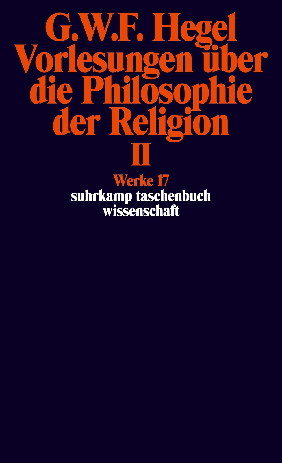 Thumbnail - Vorlesungen Über Die Philosophie Der Religion Ii. Vorlesungen Über
