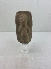 Mexiko Maya Tonfigur sehr selten auf Plexiglas-Ständer.