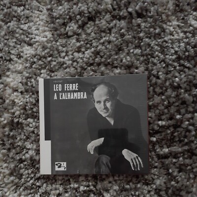 LEO FERRE / A L'ALHAMBRA *BRAND NEW SEALED IMPORT CD 