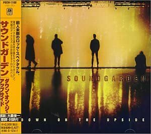 SOUNDGARDEN Down On The Upside JAPAN music POCM-1168 1996 OBI