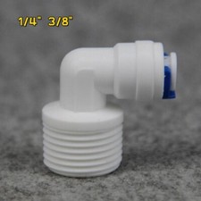 PE Push Fit Male Thread Connector 90� Elbow Drink Dispense Water Filter Ro Unit