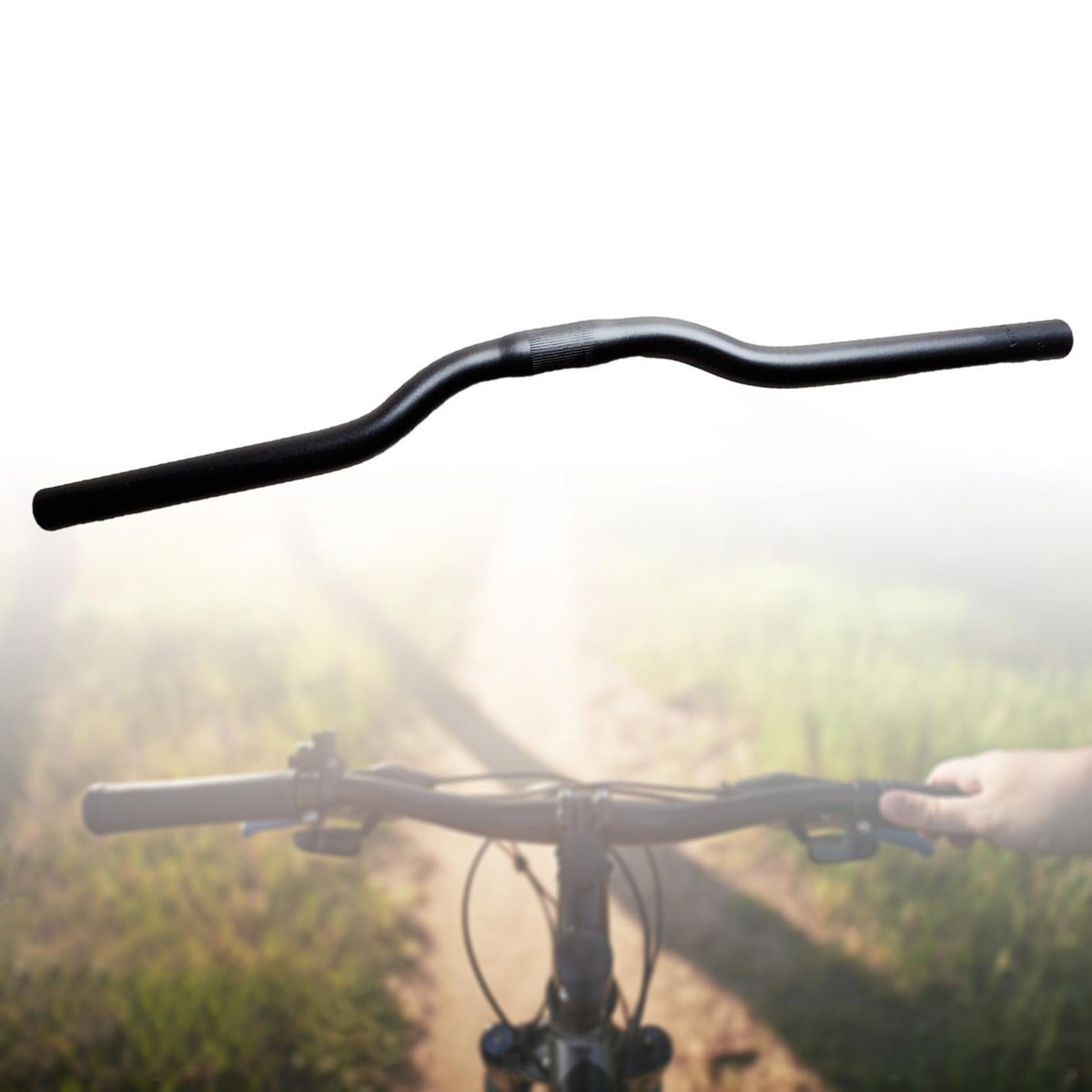 Road Bike Handlebar Strong Flat Bar for Mountain Bikes Riding