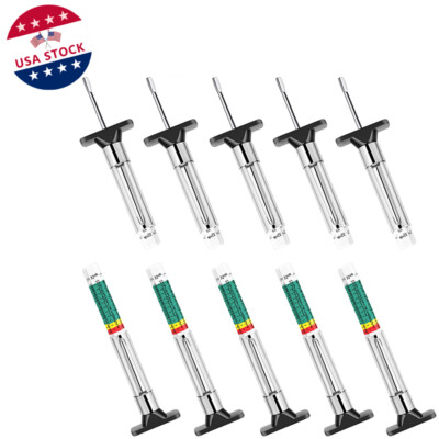 10pcs Color Coded Tire Tread Depth Gauge Car Automotive Measurement Tool