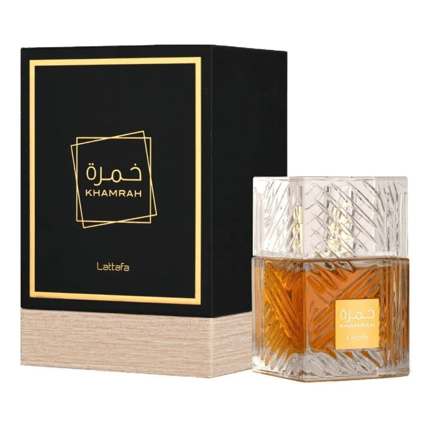 Lattafa Khamrah Eau De Parfum 100ml Long Lasting Luxury Scent for Adults  