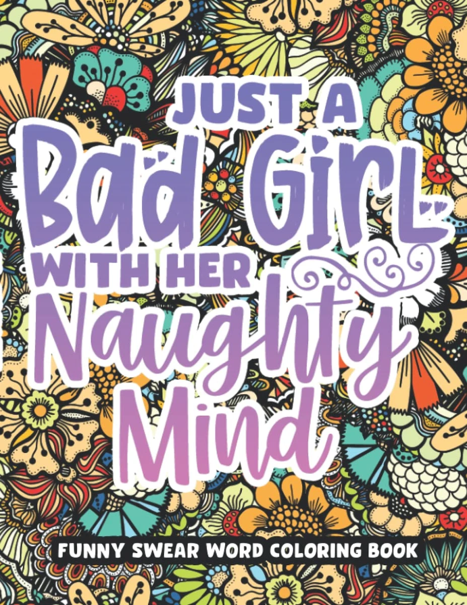 Swear word coloring book deals