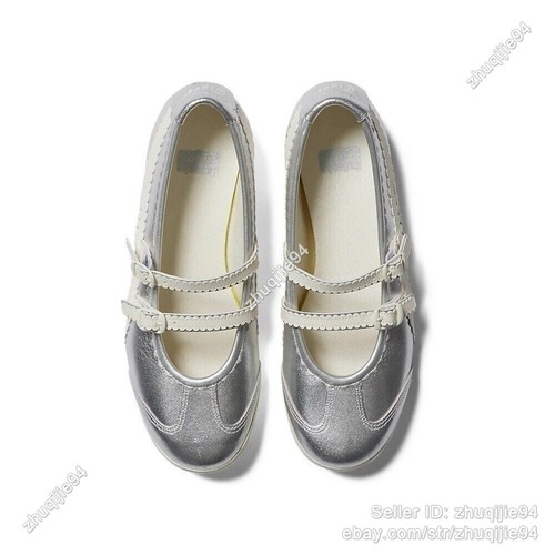 Patou X Onitsuka Tiger Mexico 66 Tgrs Mary Jane Flats Black/cream 1182a678-001 - Picture 46 of 48