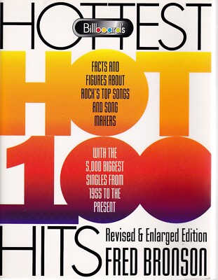 BOOK ''Billboard's Hottest Hot 100 Hits'' 1995 Edited by Fred Bronson A1 Zustand!