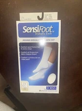 Jobst Sensifoot Crew Style Diabetic Socks Black Extra Small 110835  Sz 3.5-5.5