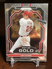 2023 Panini Prizm Baseball #PG15 Jim Thome Pot Of Gold