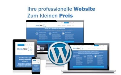 Professionelle Gestaltung Webseite oder Landingpage