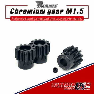 Surpass Hobby USA 12T MOD 1.5 Pinion Gear 8mm Bore for 1/5 Vehicles NEW!