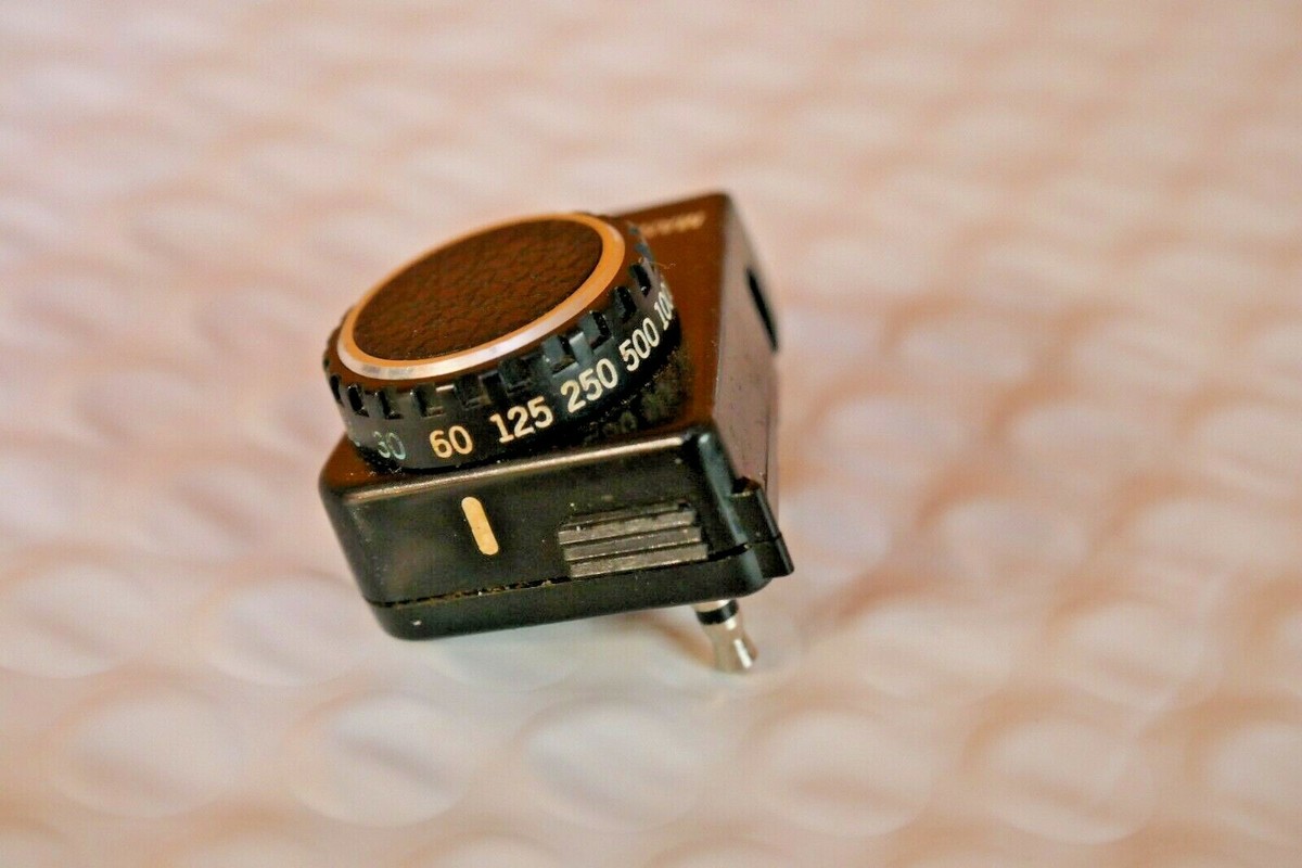 Genuine Olympus OM-10 FC Manual Shutter Speed Adapter Tested