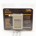 Radio Shack 50 Watt Foreign Travel Voltage Converter Cat. No. 273-1401 New Nos