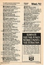 Rite Aid Pharmacy nail fungus 1991 Picture Print Ad Clipping Page
