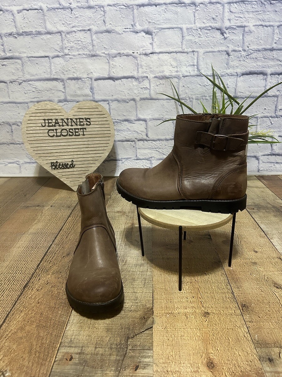 Birkenstock Stowe Leather Moto Boot Birkenstock Stowe Women