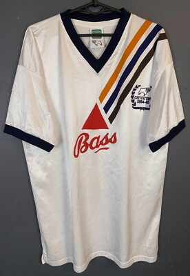 RETRO REPLICA MENS FC DERBY COUNTY 1984/1985 SOCCER FOOTBALL SHIRT