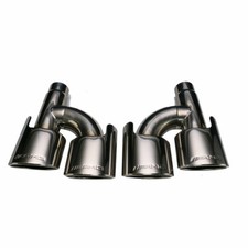 2 pezzi punte di scarico AMG per C250 C300 C350 Mercedes W204 W211 Classe C CL SS304