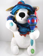 NEW Animated Mariachi Chihuahua Puppy plays Sings Macarena Motion Maracas Shake