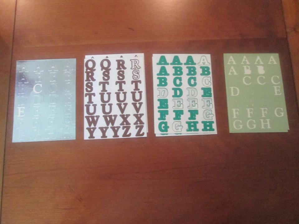 CREATIVE MEMORIES ABC ALPHABET STICKERS - LOT OF 50+ SHEETS - Image 3 of 4