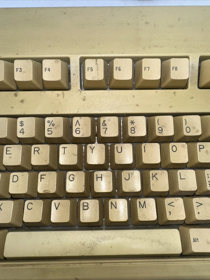 Vintage Key Tronic Mechanical Clicky Keyboard - E03601QUS201-C  UNTESTED - Image 3 of 4