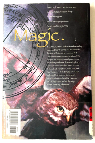 The Books Of Magic Vertigo DC Comics TPB Graphic Novel Neil Gaiman - Picture 3 of 3