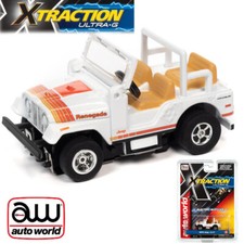 NEW Auto World Xtraction R34 1979 Jeep CJ-5 White HO Scale Slot Car