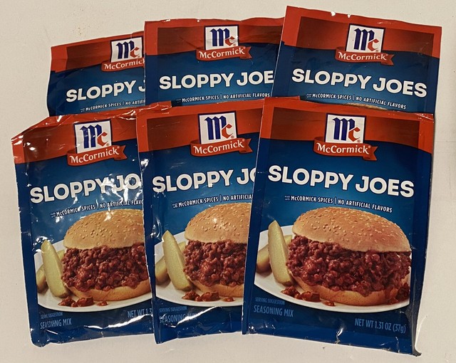 McCormick Sloppy Joes Seasoning Mix 1.31 Oz for sale online eBay