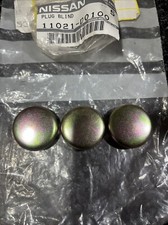 NOS OEM Nissan 300ZX Z31 Engine Freeze Plug Set 11021-D0100 3pcs Genuine