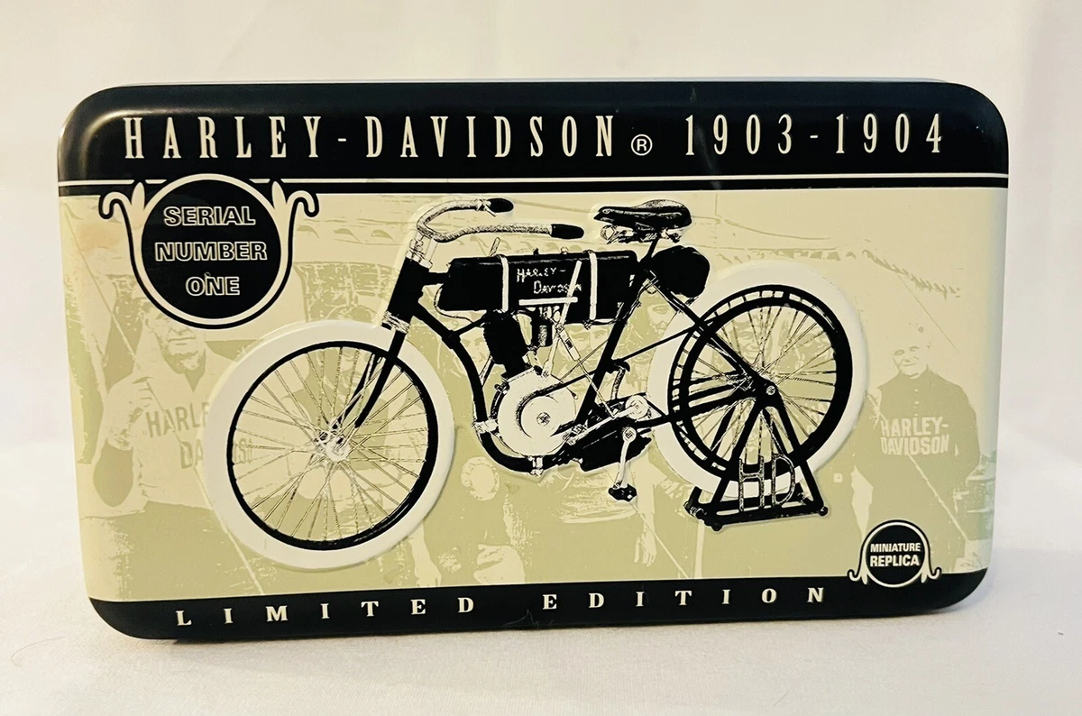 Harley-Davidson 1903-1904 Limited Edition Serial Number One Tin #04165 of  50,000