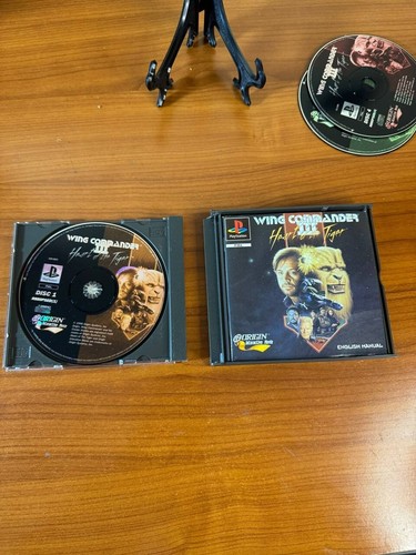 Wing Commander III 3 Heart of The Tiger Gioco Completo PS1 PlayStation 1 - Foto 3 di 8