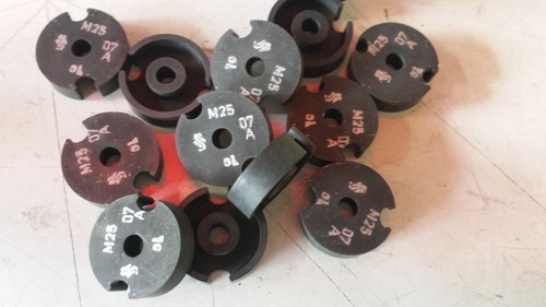 Ferrite Schalenkerne Siemens M25 D=14mm Set With 12 Piece High Frequency 8078 - 第 1/1 張圖片
