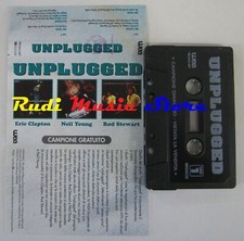 MC UNPLUGGED ERIC CLAPTON NEIL YOUNG ROD STEWART PROMO WEA no cd lp