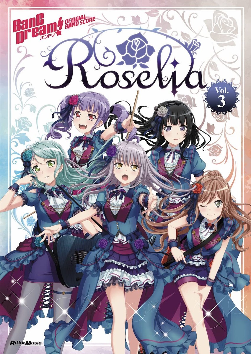 BanG Dream Bandori Official Band Score Sheet Music Roselia Vol 3
