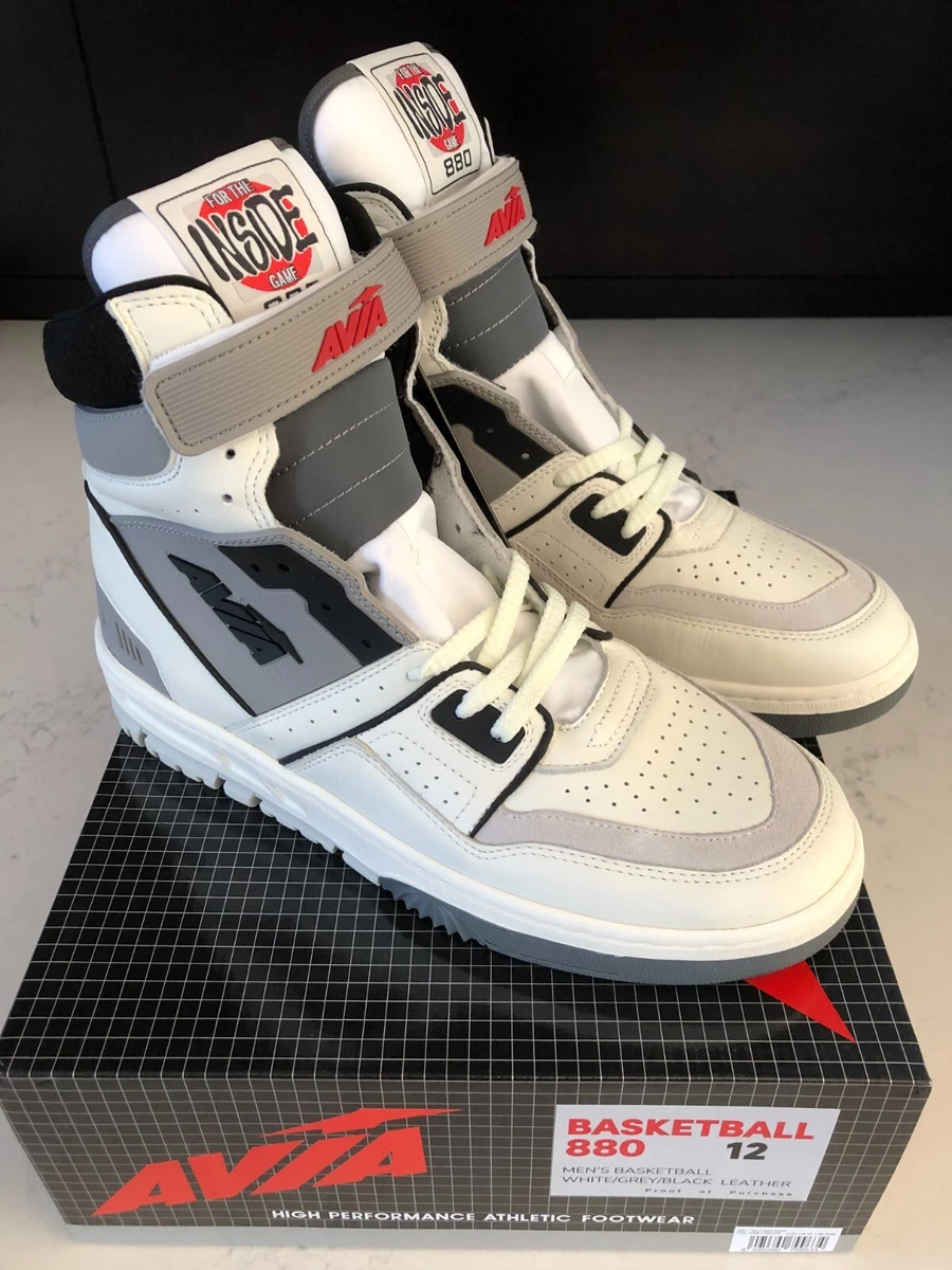 New Avia 880 OG High Top Basketball Shoe Sneaker Off White #879