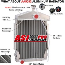 3 ROW  Tractor Radiator For IH Farmall 504 Gas or Diesel 377090R92 ,HOT!