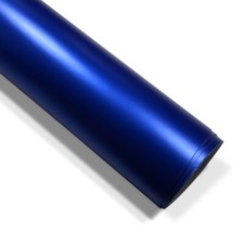 9,43€/m² Autofolie Blau Chrom Matt Metallic 6m x152cm mit Luftkanäle DNK