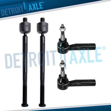 Front Inner & Outer Tie Rods for 2011-2015 Chevy Cruze Limited Volt Buick Verano