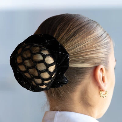 Equetech Dressur Solitär Samt Reithaar Scrunchies - 3 Farben! - Bild 1 von 3