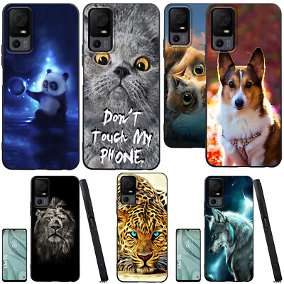 Shockproof TPU Cover Phone Case For TCL 505 40 XL 30V 20 SE T-Mobile Revvl 6 Pro