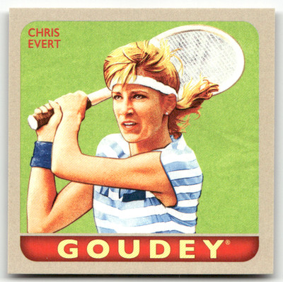 2025 Upper Deck Goodwin Champions No G-13 Chris Evert Goudey