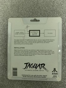 Atari Jaguar Automatic TV Game Switch in Original Retail Packaging Console